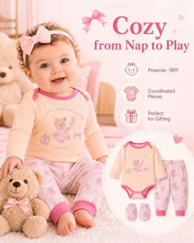 Image of Baby Boy Girl Clothes Preemie Newborn Must Have Infant Essentials Outfits 20 Piece Clothing 0-18 Months