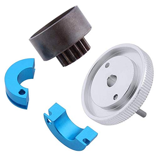 Parts & Accessories Rc 14T Clutch Bell + Shoes With Spring +Flywheel Assembly Kit Set For Redcat Volcano S30 Sh-18 Vx-18 Nitro Engine Parts - (Color: Black) #TOP2