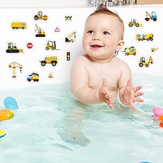 20 Pcs Construction Vinyl Gel Clings Construction Window Gel Clings Decals Stickers for Kids Toddlers and Adults Home Transportation Stickers Airplane Truck Decals Party Supplies Decorations