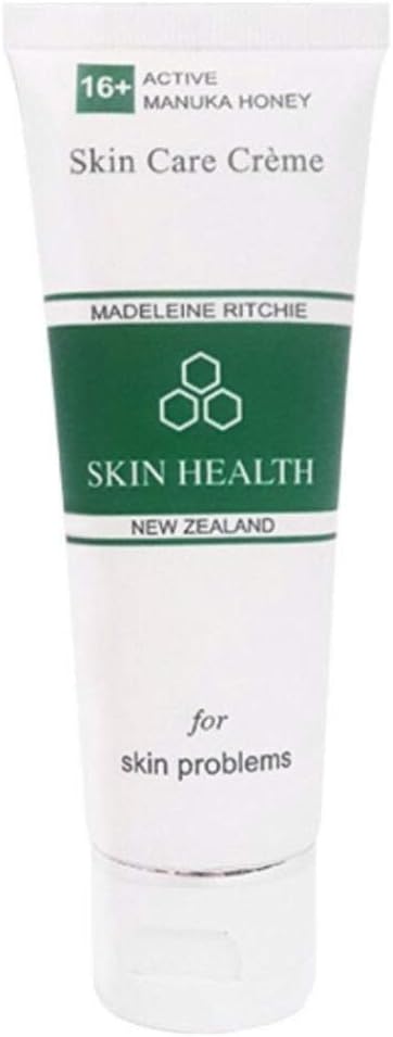 Madeleine Ritchie New Zealand 16+ Active Manuka Honey Skin Care Cream for skin problems. Soothing Moisturizing Eczema Cream. 2.7 fl.oz.