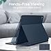 JETech Case for Samsung Galaxy Tab S11 with S Pen Holder, Slim Folio Stand Protective Tablet Cover, Multi-Angle Viewing, Auto Sleep/Wake (Navy)
