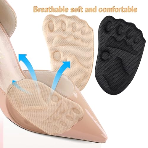 12 pares de protectores para talones para calzado de mujer miniatura 2