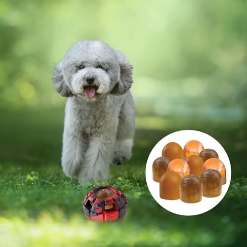 Yipetor Dog Toy, Frozen Dog Treats to Keep Dogs Busy, Interactive Treat Dispensing Dog Toy Puzzle, Interactive Chew Toys for Puppy Small Medium Dog, Power Chewer, Durable Rubber-Easy to Clean(Medium) - Thumbnail 7