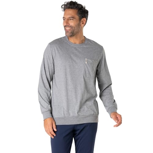 Pyjama long homme Eminence en coton bio contre les irritations de la nuit