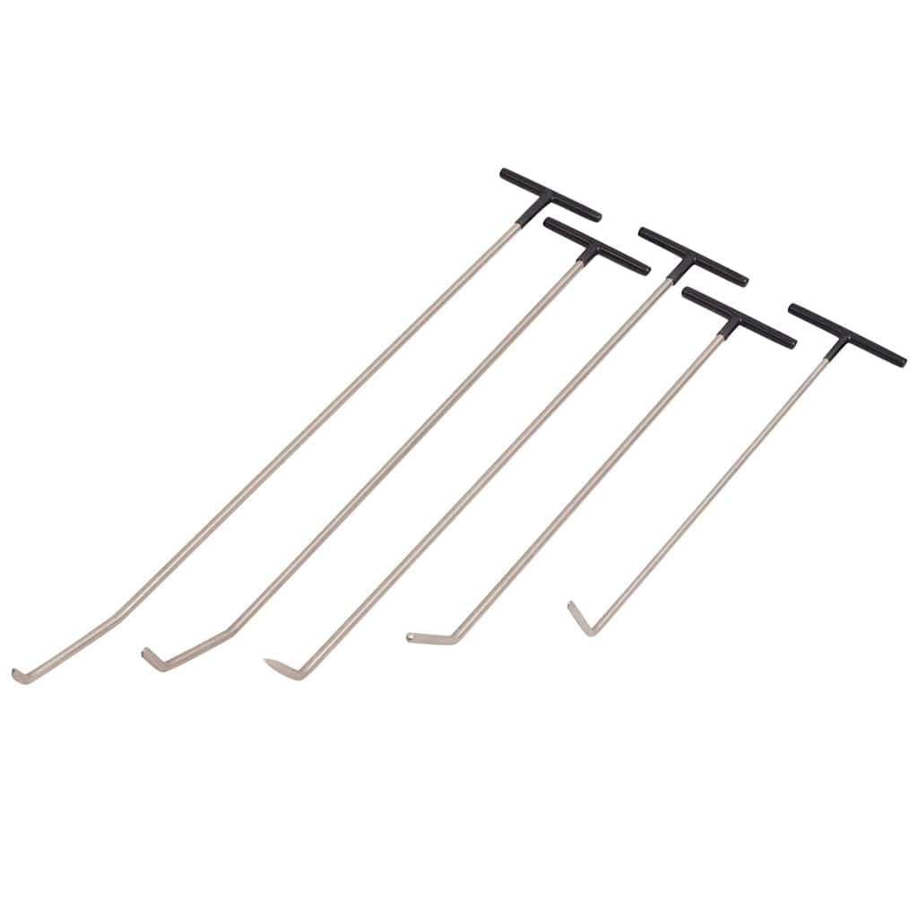 87-tlg. Ausbeulwerkzeug-Set aus Edelstahl für Fahrzeugreparatur, Auto, Kfz, Werkstatt, Garage, Heimwerker, Reparatur- und Wartungsarbeiten, inklusive Schraubenzieher, Zange, Hammer, Meißel