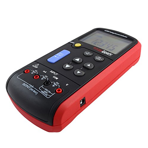 Volt mA Loop Process Calibrator - 0-20V and 4-20mA Signal Generator Simulator – Portable Precision Volt Millivolt and mA Generator and Meter for Transmitters, Current Loops, PLC and Process Devices