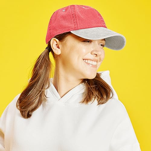 Image of The Hat Depot 100% Cotton Pigment Dyed Low Profile Dad Hat Six Panel Cap