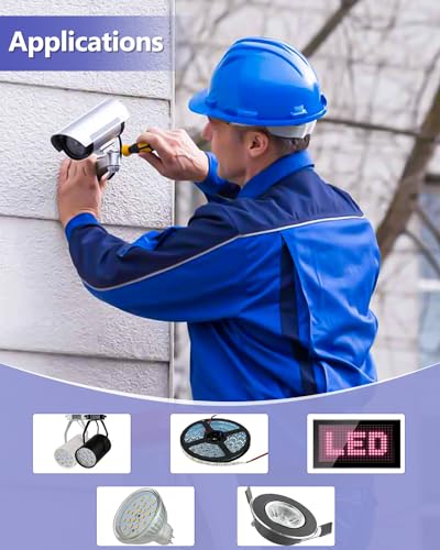 Image of LED Driver 150W 12V DC Low Voltage Transformer,Waterproof IP67 LED Power Supply, Adapter 100V-260V AC Ultra Thin Converter for Any Indoor Outdoor 12V LED Lights
