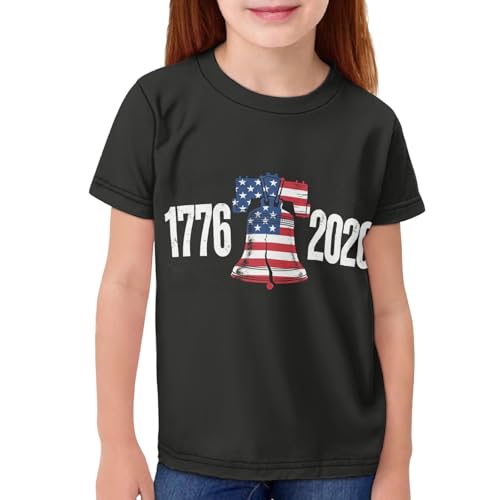 Image of Kids Graphic T-Shirt Boys Girls Novelty Tees Top Short Sleeve Shirts Summer Blouses 3-16