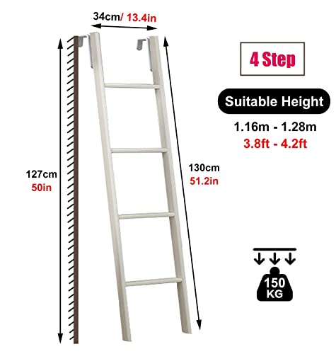 Échelle pour lits superposés sécurisée pour éviter les chutes en dortoir - 3