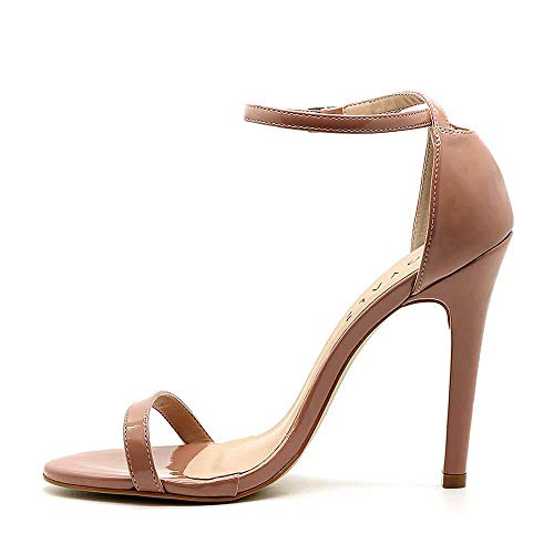 Sandália Royalz Verniz Paola Salto Alto Fino Tira