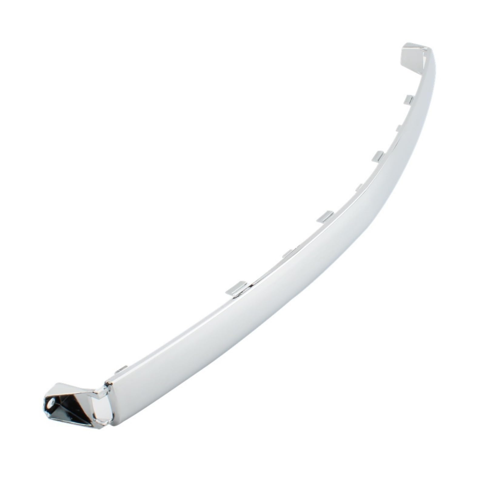 Milageto Bauletto Goldwing GL1800 2001-2011 Striscia Copribauletto Profilo Cromato Cornice Posteriore Inserto Curvo in con Finitura Rifinita Adatta a Guida Quotidiana Viaggi su Strada Raduni Club