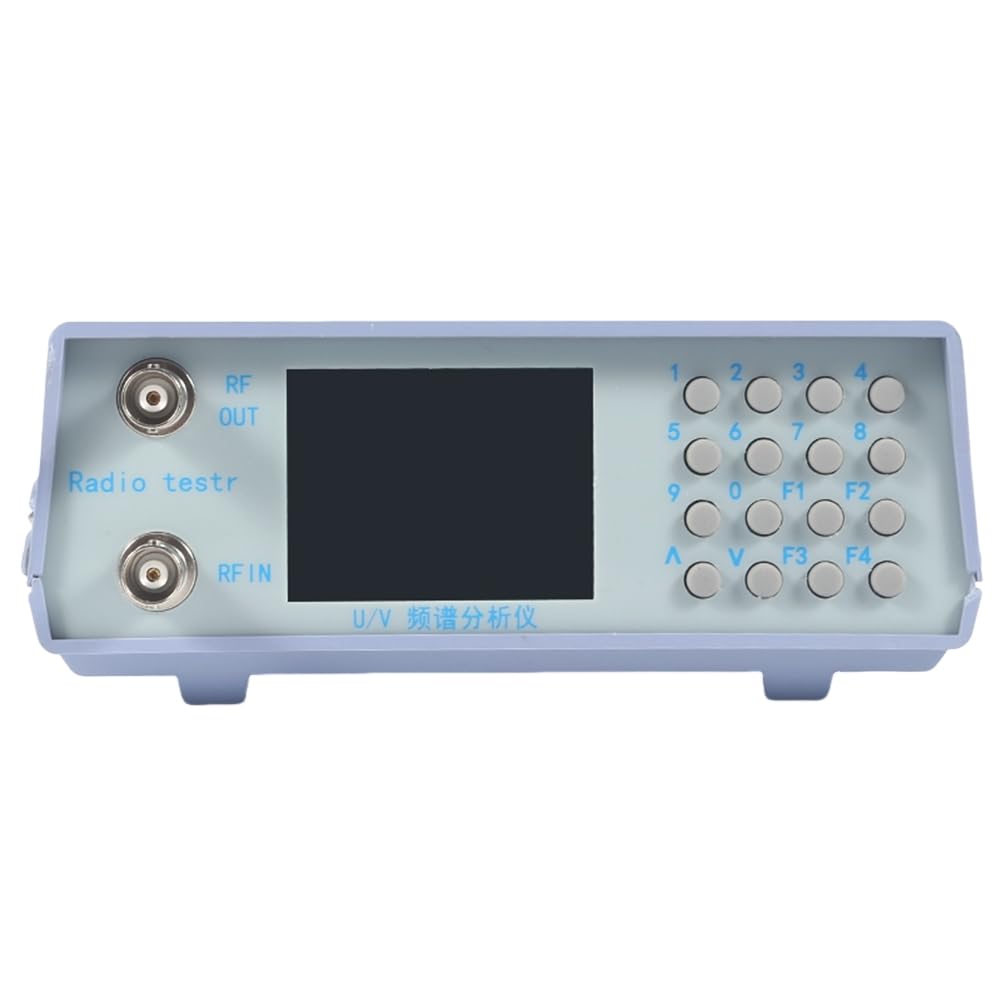 Duplexer V Dual Band Analyzer mit Tracking Source VHF Dual Band Spectrum Analyzer Portable Spectrum Analyzer Einfach zu bedienen