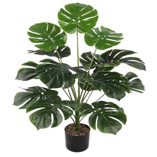 KIRIFLY Fake Plants 40' Artificial Monstera Tree Plant Indoor with 18 Trunks Faux Greenery Potted...