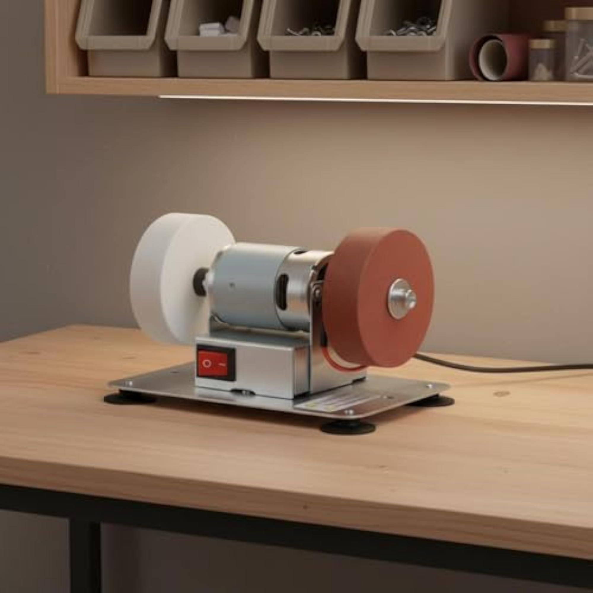 Small Power Bench Multi-Functional Mini Grinding Machine