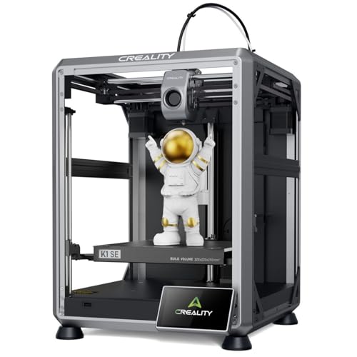 Creality K1 SE Imprimante 3D, 2024 Nouvelle Version 600mm/s Haute Vitesse Mise Ã  Niveau Automatique Extrudeuse Directe Buse Tri-mÃ©tal Ã  Remplacement Rapide Imprimante 3D K1 Upgrade