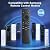 Rechargeable Remote for Samsung-TV-Remote-Control-Replacement,Compatible with Samsung Frame Crystal UHD Neo QLED OLED 4K 8K Smart TVs