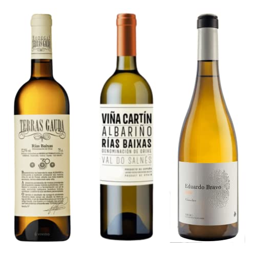 Pack Mysecretwine Grandes Abariños/ 1 Terras Gauda, 1 Eduardo Bravo, 1 Viña Cartin