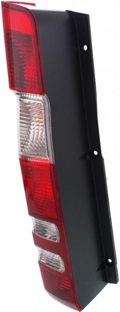 For Mercedes-Benz Sprinter 2500/3500 2010-2018 Tail Light Driver and Passenger Side | Pair | Red/Clear Lens | CAPA Certified | Replacement For MB2800136, MB2801136 | 9068202664, 9068202764