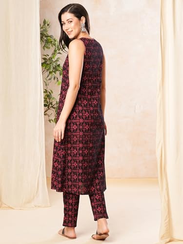 Image of Globus Women Kurta Set (3641109001 White S)