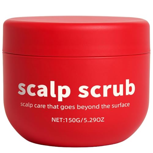 Avocado Oil Scalp Scrub, Rich in Grapefruit Extract, Grapeseed Extract, and Pumice, Natural Scrub...
