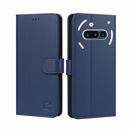 Image of AIBEX Shock Proof Flip Compatible for Nothing Phone (3a) 5G Flip Cover Leather Finish | Inside TPU with Card Pockets | Wallet Stand | Complete Protection Flip Case