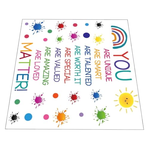 Set de Vinilos Decorativos con Frases y Girasoles Acuarela