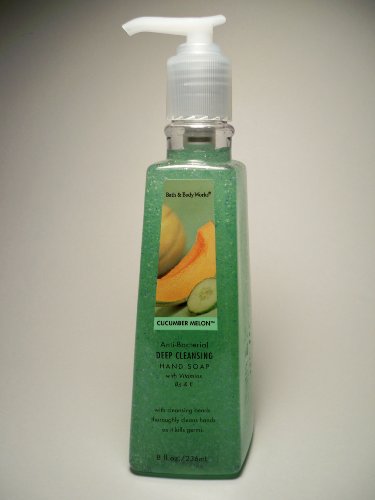 Bath & Body Works Cucumber Melon Anti-bacterial Deep Cleansing Hand Soap 8 Fl Oz