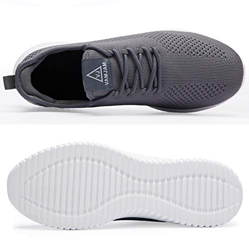Image of YDB Men's Running Shoes Ultra Lightweight Breathable Walking Shoes Non Slip Athletic Fashion Sneakers Mesh Workout Casual Sports Shoes