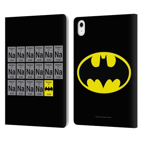 Étui Batman pour iPad Air 11 en cuir avec support à rabat style portefeuille