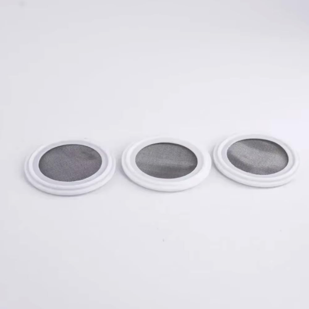Tri Clamp, filtro a maglie 10-500, guarnizione sanitaria in PTFE in acciaio inossidabile 304, 1 pezzo, 1,5", 2", 3", 3,5", 4", Homebrew(100 Mesh 50.5mmod1.5 Inch Tc)