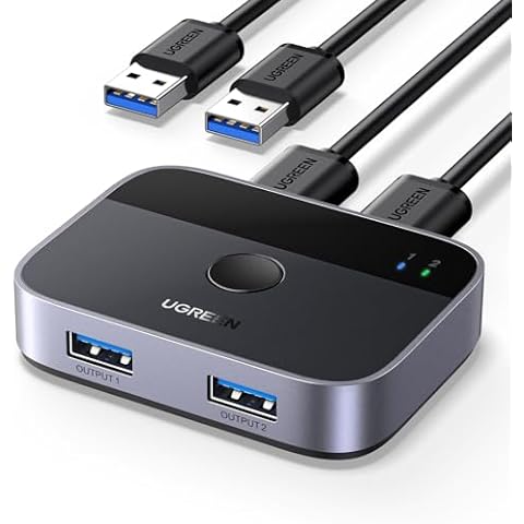 UGREEN Switch USB 3.0 KVM Cover