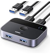 Amazon.co.jp: UGREEN USB3.0切替器 2入力2出力 USB切替機 2PCで