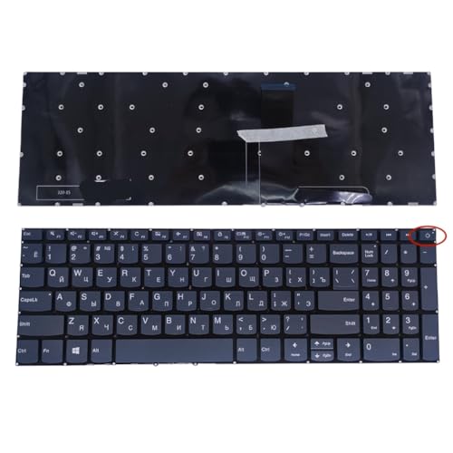�L�[�{�[�h US UK RU IT GR TR ���C�A�E�g Compatible With Lenovo L340-15 15.6 81LX 81LK 81LW L340-15API 15IRH(RU Russian)