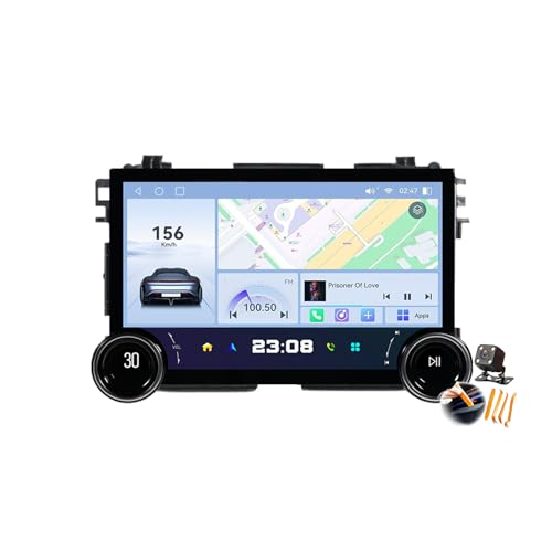 Radio 2 DIN Android 14 para HR-V con Carplay: transforma tus viajes en familia con música