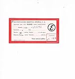 de coleccionista Genérico ETIQUETA ELECTRIFICACIÓN DOMÉSTICA ESPAÑOLA, S.A. BILBAO ANTIGUA ELECTRODOMÉSTICOS