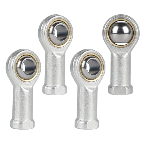EFUTURETIME 4pcs Gelenkkopf M16 Gelenklager SI16T/KM(PT) Rechtsgewinde