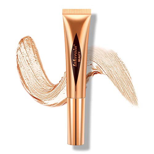 Lisara Highlighter Beauty Wand, Highlight Stick With Cushion Applicator, Liquid Highlighter Makeup Stick, Body Face Highlighter Bronzer Makeup, Lightweight Blendable, Silky Smooth Cream Highlighter Stick (#04) #TOP3