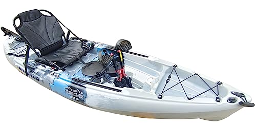 Brooklyn 9.0 Single Modular 2pc Pedal Kayak – Paddle & Seat Inclu...