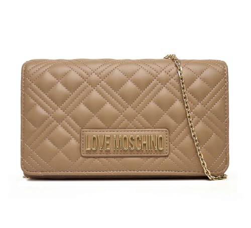 Love Moschino - Bolso de piel sintética BEIGE, color beige, talla única, beige, Talla única Love Moschino - Bolso de piel sintética BEIGE, color beige, talla única, beige, Talla única