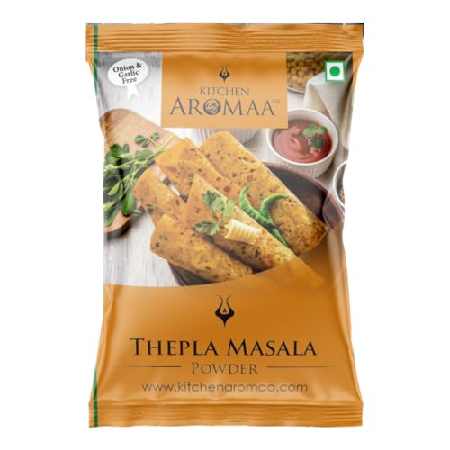 Kitchen Aromaa thepla masala, No Onion - No Garlic, Jain Special Masala, 300 gm (Pack of 3)