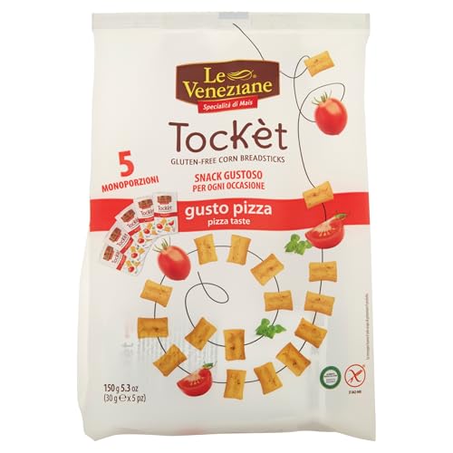 Molino Di Ferro Le Veneziane - Tockèt Gusto Pizza Multipack, 5 Pezzi x 30g