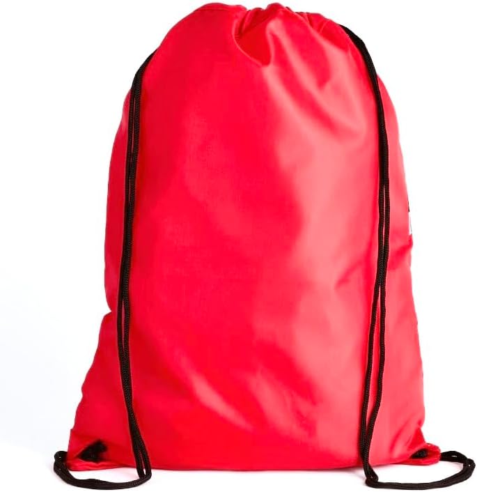 Manchester United FC Core Stripe Gym Bag - Official Football Gift, Gym Sack, MUFC, Boys/Kids Bag