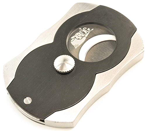 Mr. Brog Coupe-cigare en acier inoxydable Design main ergonomique