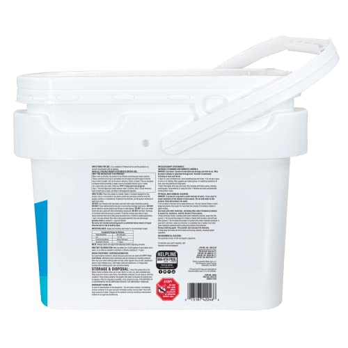 Image of HTH 42046 Swimming Pool Care 3 inch Chlorine Tabs, Swimming Pool Chlorinating Sanitizer, 25lb