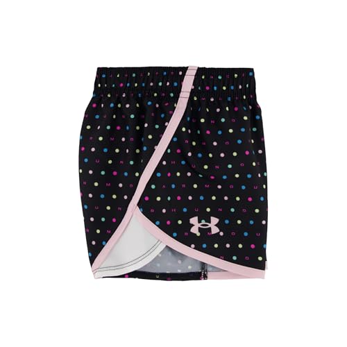 Image of Under Armour Girl's 2-piece Short Sleeve Tee and Shorts Set, Lightweight and Comfortable