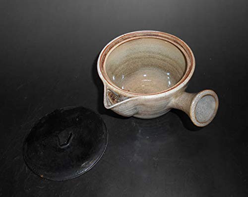 Amazon | 古美術積善堂古萩萩焼片口急須水注茶器茶道具枇杷釉萩指月銘 