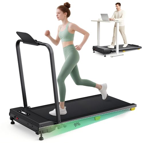 UREVO 3 in 1 Laufband mit 9{bc867b7edc8bb8441130abcfd77c020069d3f680e917029890a44c2df2f48fd0} Steigung, Laufband Klappbar mit Sicherheitsgriff, One-Touch-HIIT-Modus, Gehen, Joggen oder Laufen fürs Homeoffice, Kein Zusammenbau erforderlich, Fernbedienung & LED-Anzei UREVO 3 in 1 Laufband mit 9{bc867b7edc8bb8441130abcfd77c020069d3f680e917029890a44c2df2f48fd0} Steigung, Laufband Klappbar mit Sicherheitsgriff, One-Touch-HIIT-Modus, Gehen, Joggen oder Laufen fürs Homeoffice, Kein Zusammenbau erforderlich, Fernbedienung & LED-Anzei
