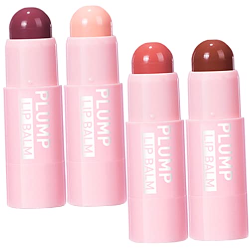 Didiseaon 4 Piezas brillo de labios pintalabios para mujer regordete de labios mate lápices labiales para mujeres labiales para mujer de larga duracion pintalabios mate colorantes