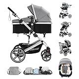trio brevi millestrade recensioni 【Passeggino Multifunzionale e Seggiolino Auto ECE R129】Questo passeggino 3-in-1 ha superato la certificazione EN1888-2. Il passeggino può essere facilmente convertito in una culla, marsupio, seggiolino auto, ecc., e il seggiolino auto ha un poggiatesta regolabile in altezza, quindi questa combinazione di passeggino può soddisfare pienamente le esigenze dei bambini di età 0-4 e peso 22KG in diverse fasi